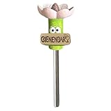 ミツバチの水やりステーション - カラフルな樹脂の花の形をしたバタフライボウル、ミツバチの餌箱、ドリンクカップ、庭の花粉媒介者アクセサリー |屋外ポーチ 中庭 テラス 庭 パティオ 芝生 草原 裏庭の装飾