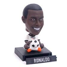 wild lobo Ronaldo foot ball brazil booble head
