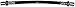 Dorman H621883 Clutch Hydraulic Hose Compatible with Select Toyota Models