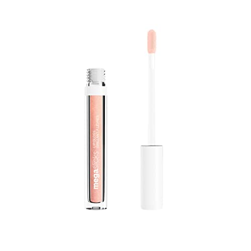 Image of Wet n wild Mega Slicks Lip Gloss | Long Lasting | Hyaluronic Acid | High Shine | Champagne Please Paraben & Cruelty Free-0.63 Ounces