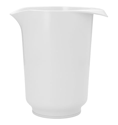 Birkmann, Rühr- und Servierschüssel, Milky White, 11×15×16,5 cm – 1L, PET, spülmaschinen- und mikrowellengeeignet
