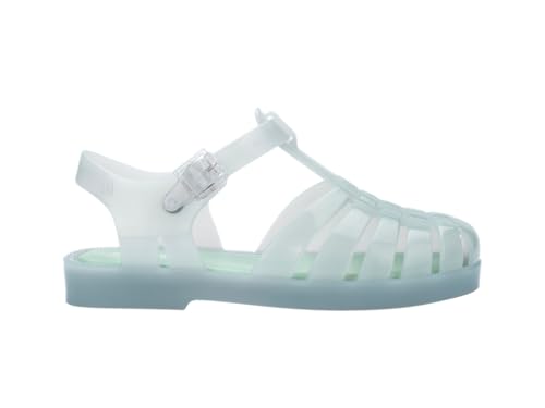 Image of mini melissa Possession Jelly Fisherman Sandal for Toddler and Kids | Iconic Fisherman Jelly Sandal for Toddlers & Girls, Adjustable Buckle, Waterproof, Bubblegum Scent, Play & Dress Shoes