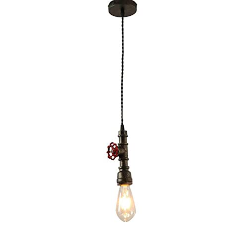 Plafonnier industriel fer vintage pour remplacer un éclairage terne