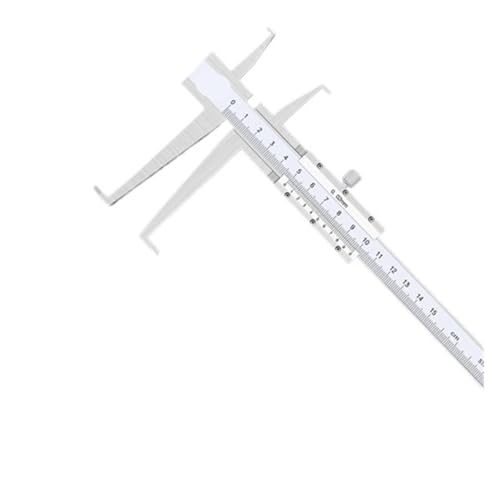 Calibrador Vernier de Acero Inoxidable 9-200mm Mecánico miniatura 1