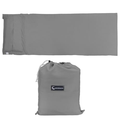 Sac de couchage gris clair 74x208 cm PATIKIL compact et léger pour camping et hôtel