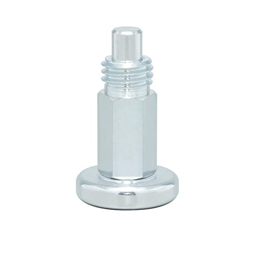 MT101 Index Plunger Spring Plungers Fine Thread M10x1 Coarse Thread M12x1.75 Index Bolts Without Nut Pins Screw 1Pcs (Color : MT101-F, Size : M10-1-6)