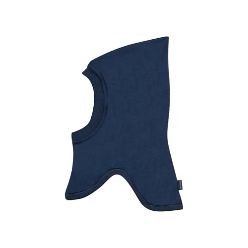 Dilling Schlupfmütze aus natürlicher Merinowolle für Kinder - Navy Einheitsgröße