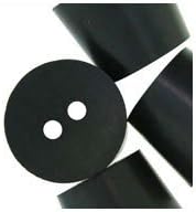 WidgetCo #5 Rubber Stoppers, Rubber Plugs, Tapered, Industrial Grade with 2 Holes (Qty 250)