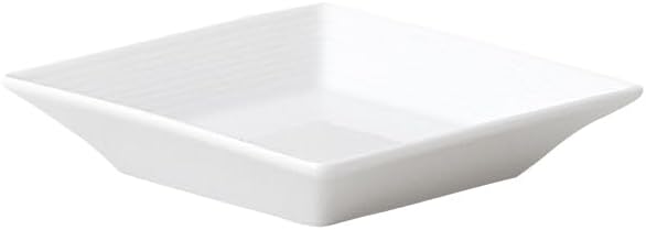 Koyo Pottery 16000018 Raffle 4.3 inches (11 cm), Square Deep Dish, Dishwasher Safe, Made in Japan