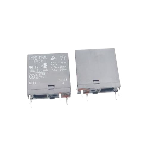 Relais DG1U-5VDC DC5V 10A 4PIN composant électronique de commutation x5