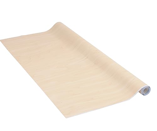Venilia Klebefolie | Ahorn Holzoptik Braun | 45 cm x 1,5 m, Stärke 95μ | selbstklebende Möbel-Folie, Dekofolie, Tapete, Küchenfolie | ohne Phthalate | Made in EU