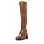 Golden Walnut Leather Wide Calf