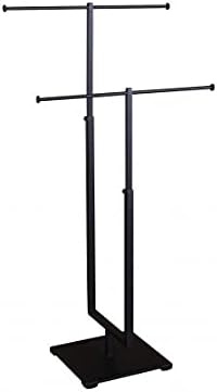 ThinkandPlay CSR-2-MAB 2-Tier Jewelry Stand44; Matte Black