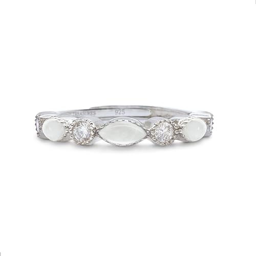 Milky Treasures Band Ring DIY Breastmilk Jewelry Making Kit | Adjustable Size 6 to 10 | Breastfeeding Keepsake | New Mom Gifts | Baby Shower Registry | 925 Sterling Silver [Full KIT] (Full Kit)