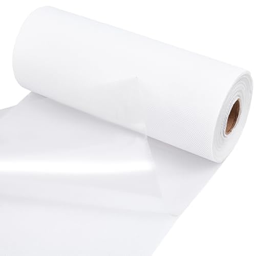 GARBODIY 10 Ft x 12.4 Inch Hot Fix Transfer Tape, Rhinestones Transfer Film Paper Roll - 0.3mm Thick, Ideal for DIY Rhinestone Pattern Positioning on Clothes, Fabric & Craft Decorations