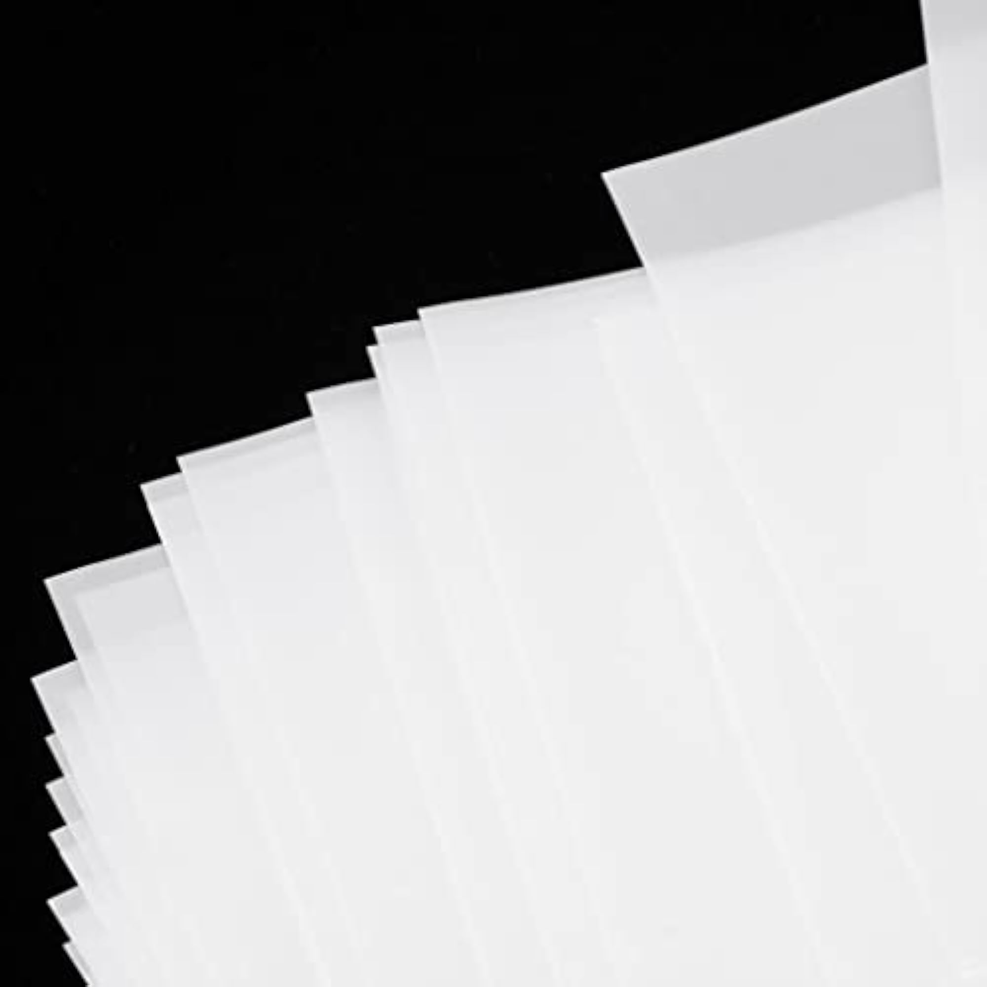 Salon PVC Hair Dye Paper Separating Sheets, 100x