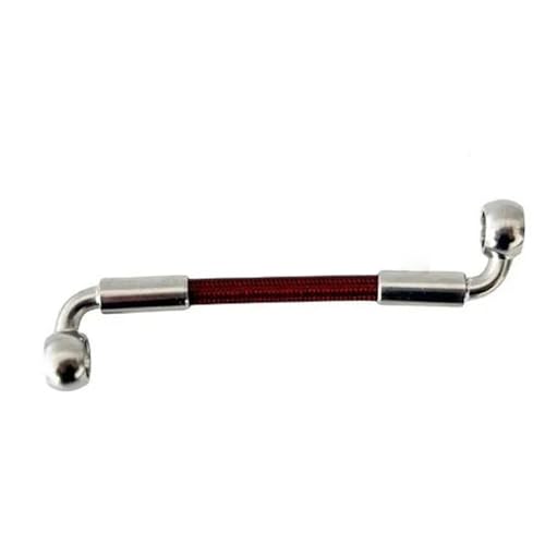 Flexible frein hydraulique moto coudé 90° pour résoudre les torsions