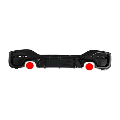 Difusor trasero con luz LED roja de freno para parachoques F20 M Sport estilo MP