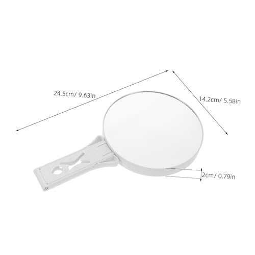 Miroir de maquillage 20x pour application précise et épilation des sourcils