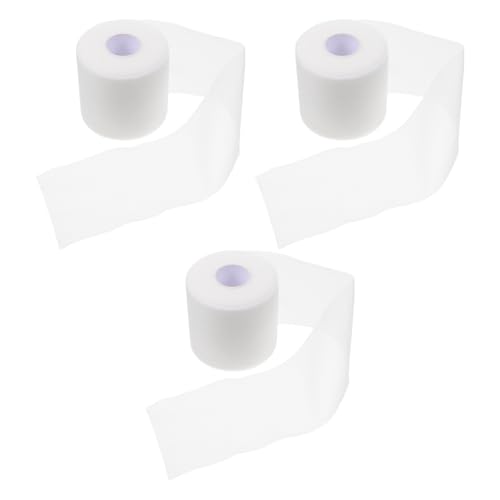 NOLITOY 3 Rolls Skin-Friendly Sports Tape Elastic Foams for Pre-wrap Versatile for Arms Legs Wrists and Team Activities
