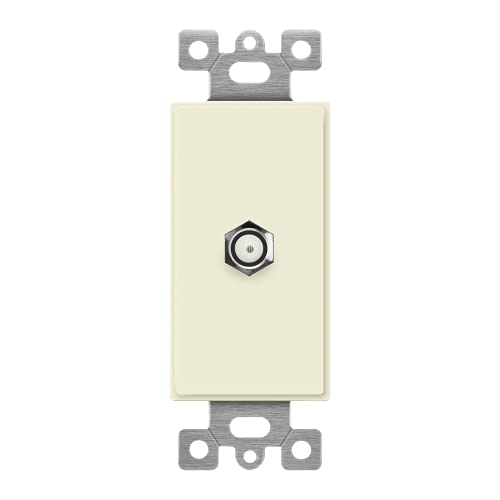 ENERLITES Adaptador Jack Coaxial Cable TV 10 Paquetes miniatura 2