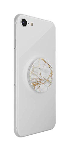 PopSockets Phone Grip with Expanding Kickstand - Gold Lutz Marble