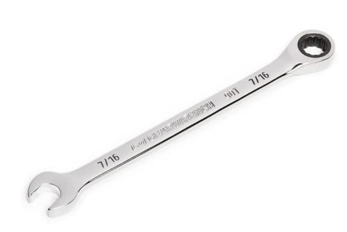 Image of GEARWRENCH 7 /16 inch 90T 12 Point Ratcheting Combination Wrench | 86944
