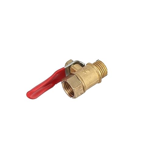 Válvula de bola de latón de 3/8" para solucionar fugas e interrumpir el agua 2