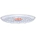 CWP DS-1600 Heavy Gauge Footed Carpet Saver Saucer, 16-Inch Diameter, Clear