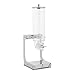 Royal Catering RCCS-10 Distributeur de céréales Distributeur de céréales professionnel Distributeur de vrac Distributeur de fruits secs 3,5 l Plastique