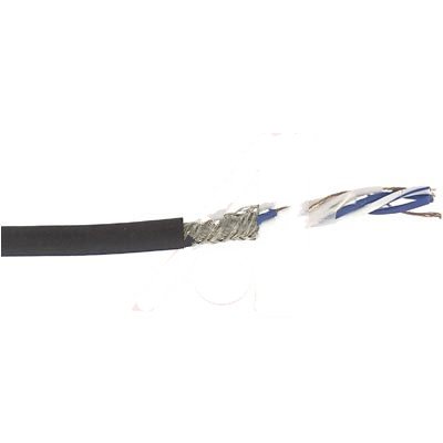 Belden 1172A B59500 QUAD MICROPHONE CABLE MATTEBLACK