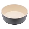 Beco Printed Bamboo Dog Food & Water Bowl - Coastal Grey - Large