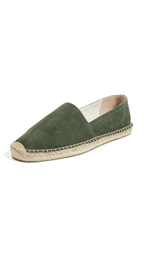 Soludos Mens Dali Suede Slip On Espadrilles Sage Mist 10-10.5 Medium US