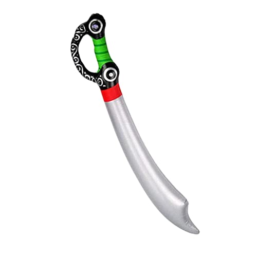 Eteslot Sables inflables para niños - Niños Pirata Espadas natación Piscina Agua Juguete Foto Props,Pirate Props Accesorios de Cosplay para Halloween, cumpleaños, Fiesta temática Pirata