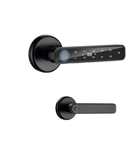 Verrou biométrique empreinte digitale mot de passe et recharge urgence Type-C argent