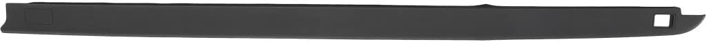 for Ram 2500/3500 2011-2021 Bed Side Molding Passenger Side | Textured Black | Plastic | Non-Wrap | 6 Foot Bed | Replacement for CH1793106 | 68375106AA
