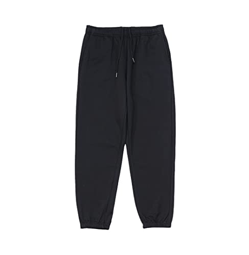 Pantalon de jogging pour homme survêtement décontracté grande taille noir élastique