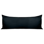 Bedding Home Hollow Fiber Superking 6ft Bolster Pillow, Body Pillows for Adults Side Sleeper Pregnancy Pillow, Cuddle Cushion King Size Pillows, (Superking - 6ft), Charcoal