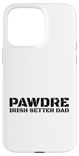 Irish Setter Dog Dad Pet Owner Apparel �X�}�z�P�[�X iPhone 15 Pro Max �p