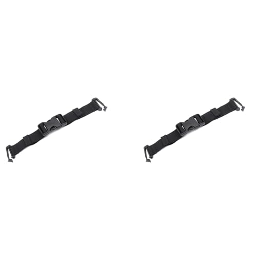 Baglaum 2X Scuba Diving Backmount Sidemount BCD Quick Release Chest Strap Diving Accessories, Black