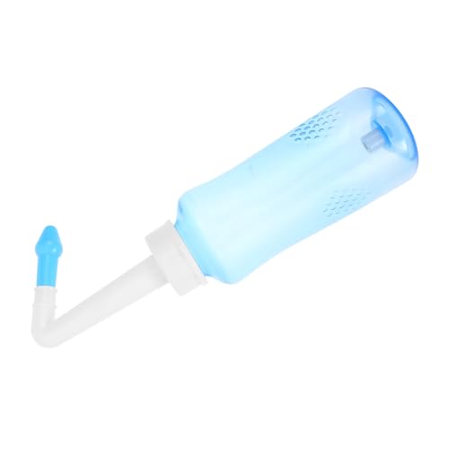Holibanna pote de Neti lavado de senos nasales lavado de nariz enjuague nasal limpiador de nariz enjuague nasal netty pot irrigación nasal automática páginas Sky-blue