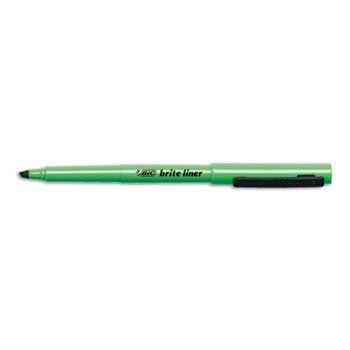 Bic - Brite Liner Hilighter,Briteliner,Flg 0 (Pack Of 20)