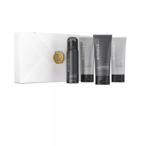 Image of RITUALS Gift Set for Men from The Homme Collection, Small - with Cedar Wood & Vitamin E Complex - Stimulating & Invigorating Properties