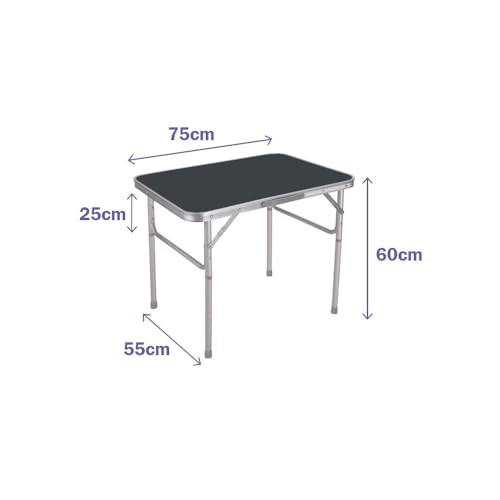 Table pliante design 75 x 25 cm finition soignée gain de place - 5