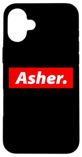Asher Costume Personalized Name Gear For Boys Named Asher �X�}�z�P�[�X iPhone 16 Plus �p