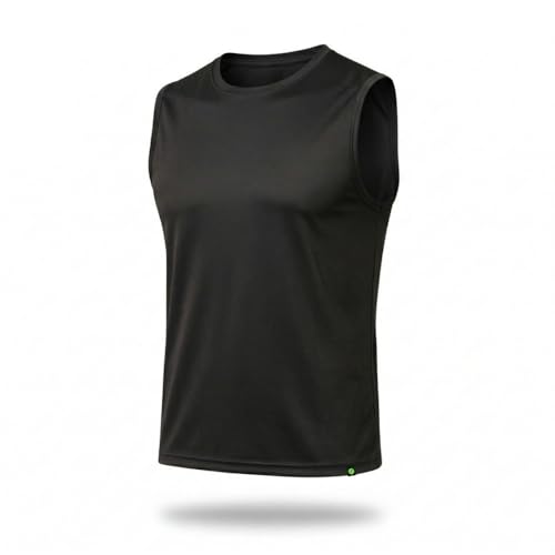 Image of Round Neck Moisture Absorbing Performance Half Sleeve Slim Fit T-Shirt for Men | Quick Dry Technology | Light Weight & Breathable Fabric | Ideal for Indoor & Outdoor Physical Activity