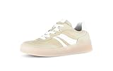Gabor Damen Low-Top Sneaker, Frauen Sneaker,Moderate Mehrweite (G),Corn/Latte (41),42 EU / 8 UK