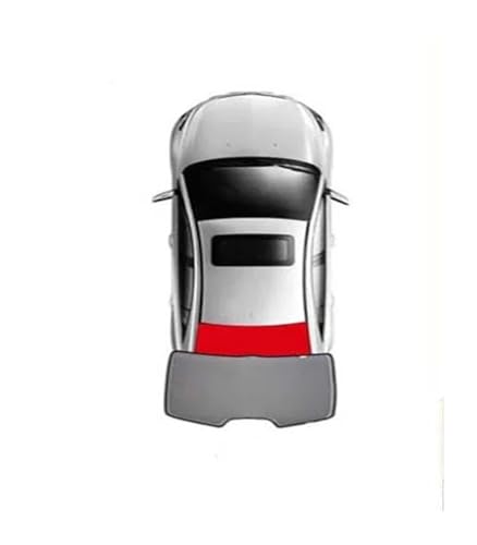 �ԑ����悯 �ɓK������ �J���N NU7 SUV 2017-2020 �Ԃ̃T�C�h�E�B���h�E�T���V�F�[�h�J�[�e�����b�V���f�M�ی�v���C�o�V�[�J�X�^�}�C�Y(Back Windshield)