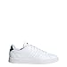 adidas Men's Advantage 2.0, White/Black/Collegiate Green, 9.5
