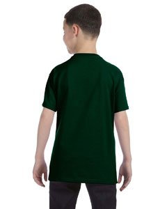 By Gildan Gildan Youth 53 Oz T-Shirt - Forest Green - XL - (Style # G500B - Original Label)2